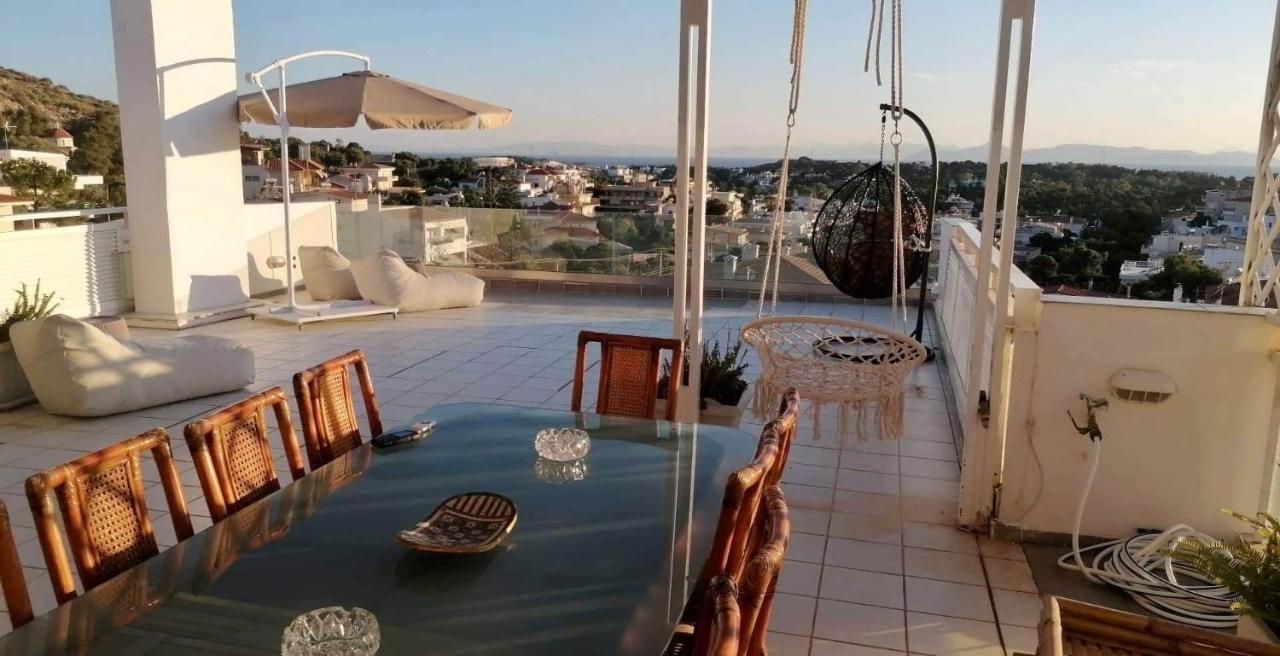 Villasonboard Vouliagmeni Penthouse Veranda Sea-View & Beach アテネ エクステリア 写真