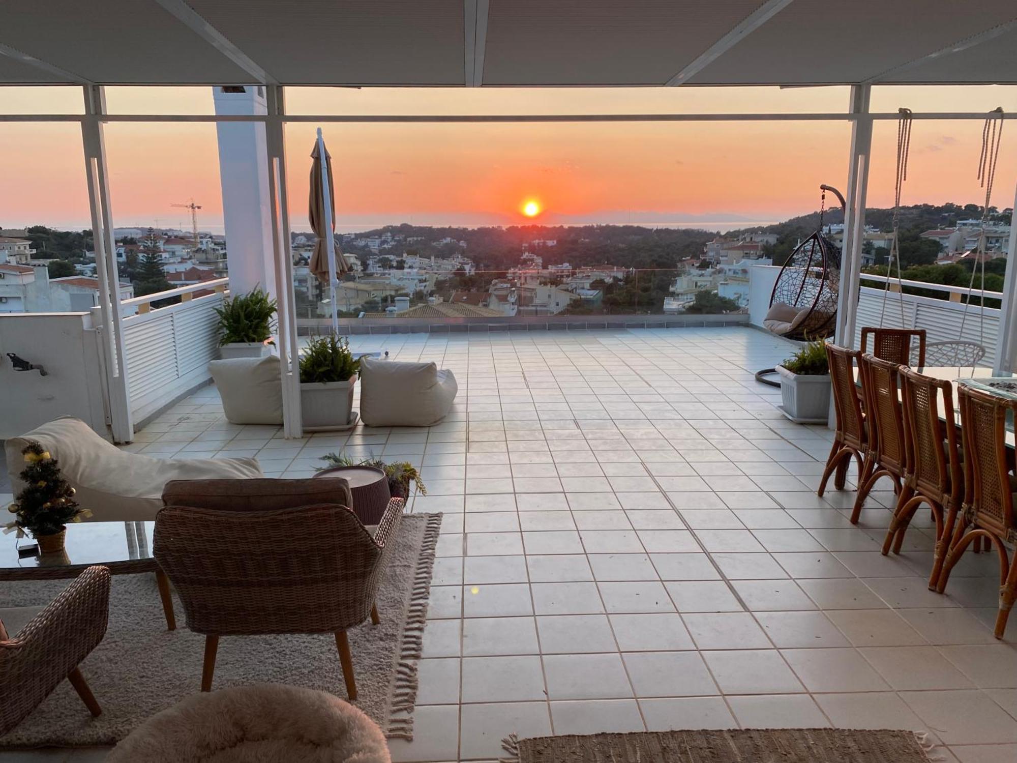 Villasonboard Vouliagmeni Penthouse Veranda Sea-View & Beach アテネ エクステリア 写真